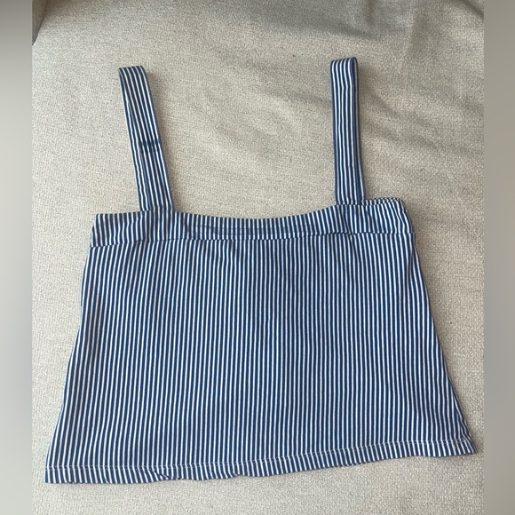 Zara Trafaluc Striped Bow Tank Top | Women’s Size Small - Picture 10 of 10